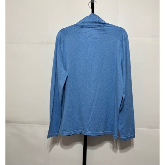 Jos A Bank Sz M  Blue Traveler Collection Tailored Fit Quarter Zip Pullover - Picture 3 of 5
